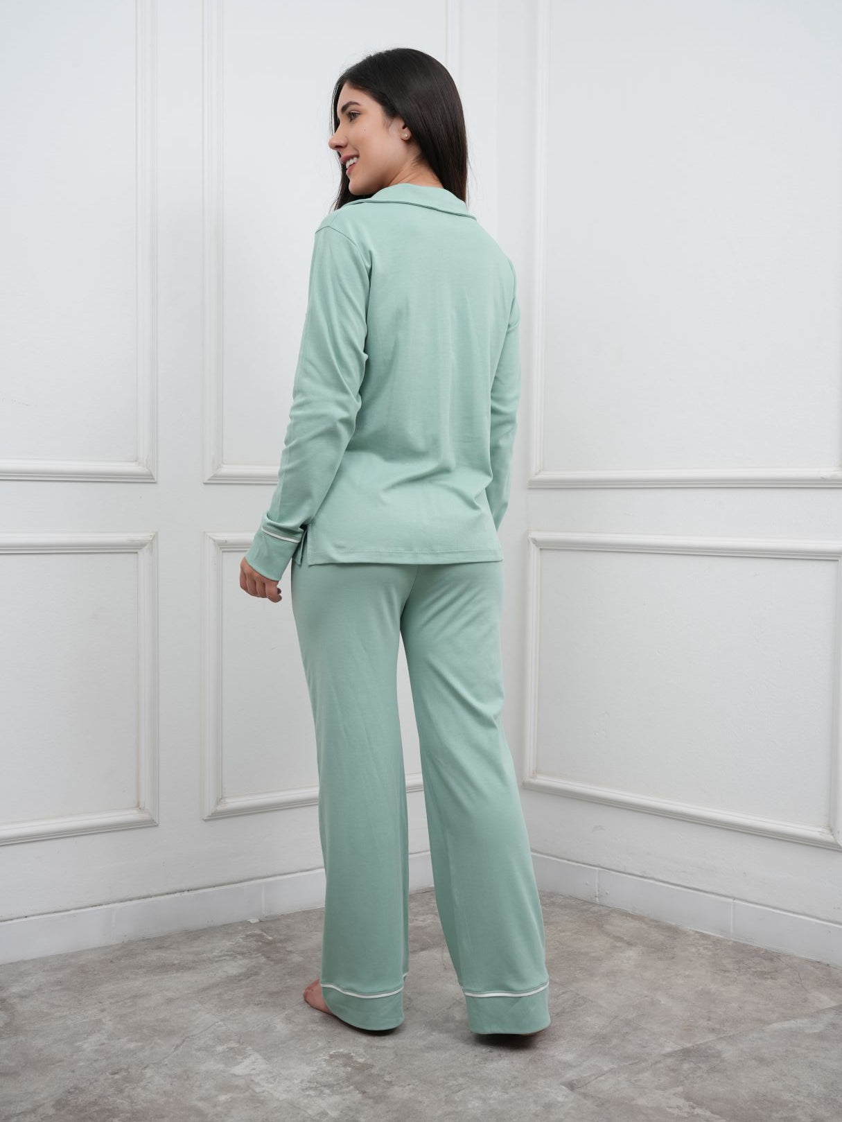 Pijama Set Aura - Algodón Pima