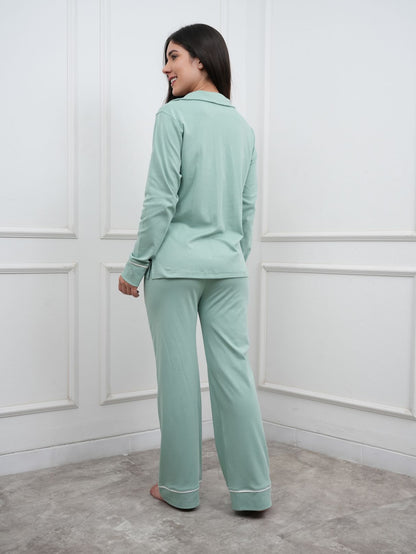 Pijama Set Aura - Algodón Pima