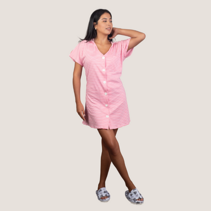 Camisón Alba de Algodón Pima – El Perfecto para Verano