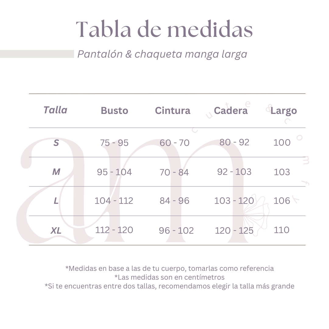 Pijama Set Inés - Algodón Pima