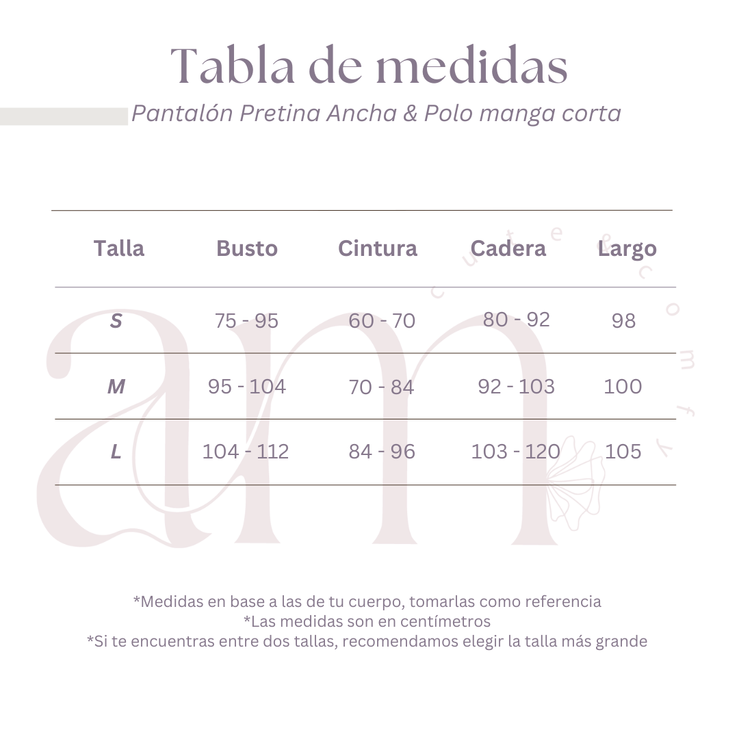 Pijama Set Menta - Algodón Pima