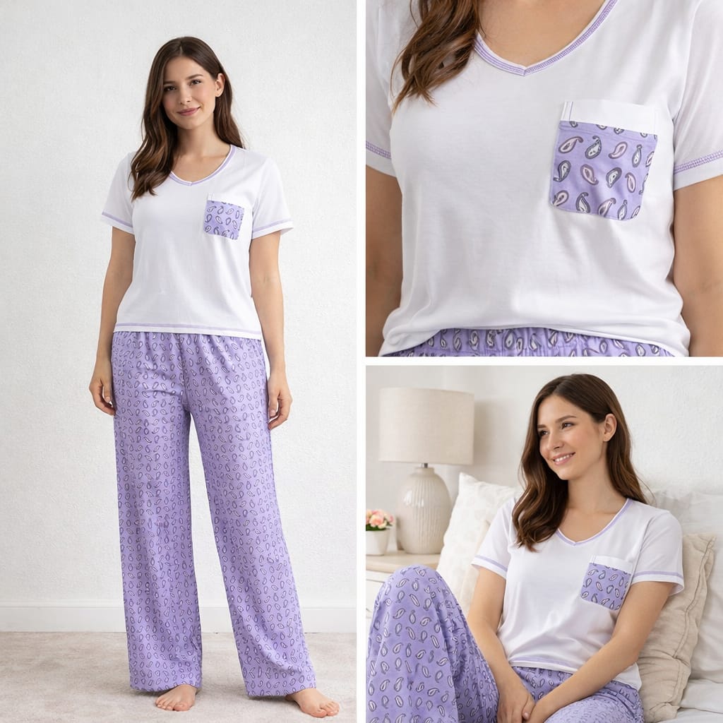 Pijama Set Dalia - Algodón Pima